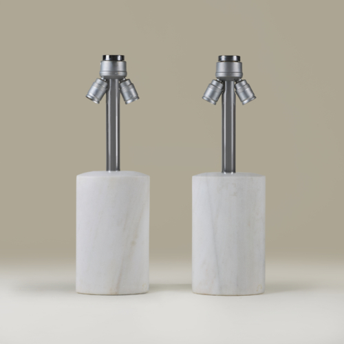 White And Chrome Marble Lamps Valerie Wade 263219 V1