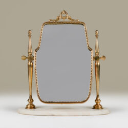 The image for Italian Shaped Marble Base Mirror Valerie Wade 27 187 V1
