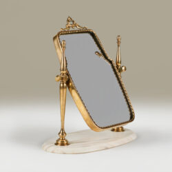 The image for Italian Shaped Marble Base Mirror Valerie Wade 27 186 V1