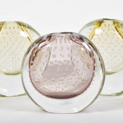 The image for Murano Lilac Lemon Vases 02