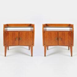 The image for Pair Italian 50S Bedsides 01