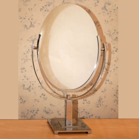 Valerie Wade Mt467 1950S American Oval Table Mirror 01