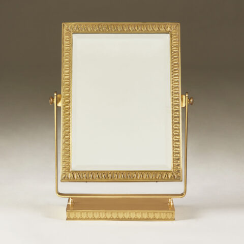 Italian Brass Mirror 077 V1