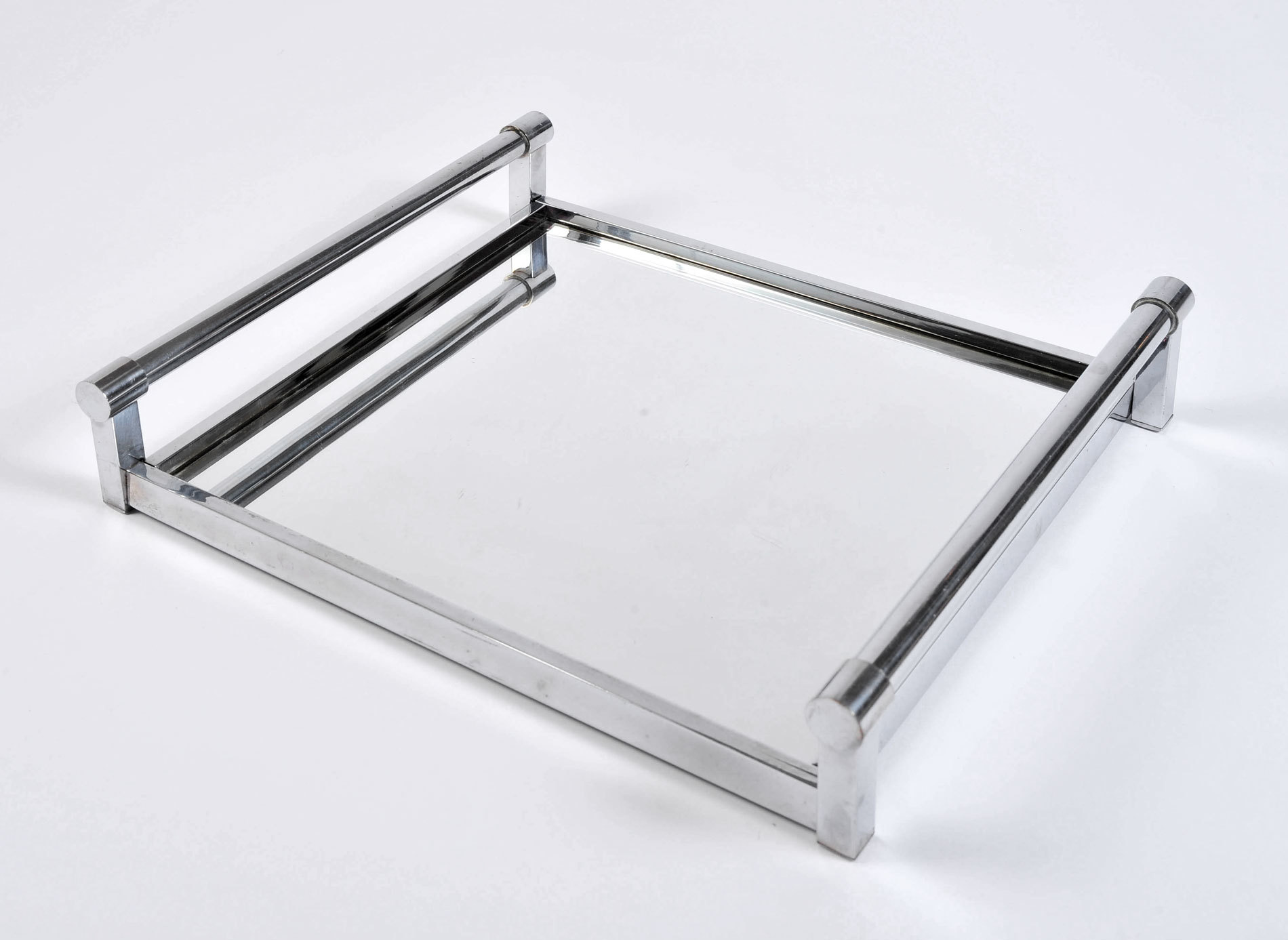 1950S Rectangular Chrome Tray 03