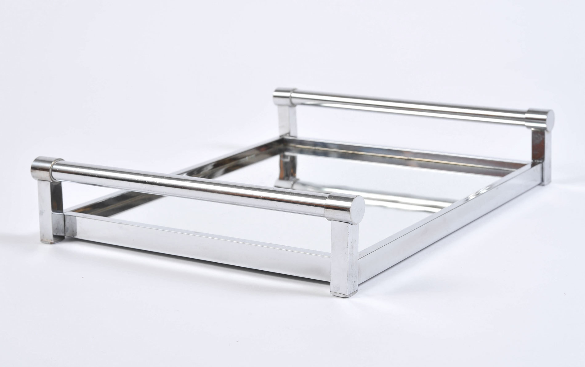 1950S Rectangular Chrome Tray 04