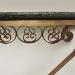 The image for Italian Brass And Marble Wall Console 19 0149 V1