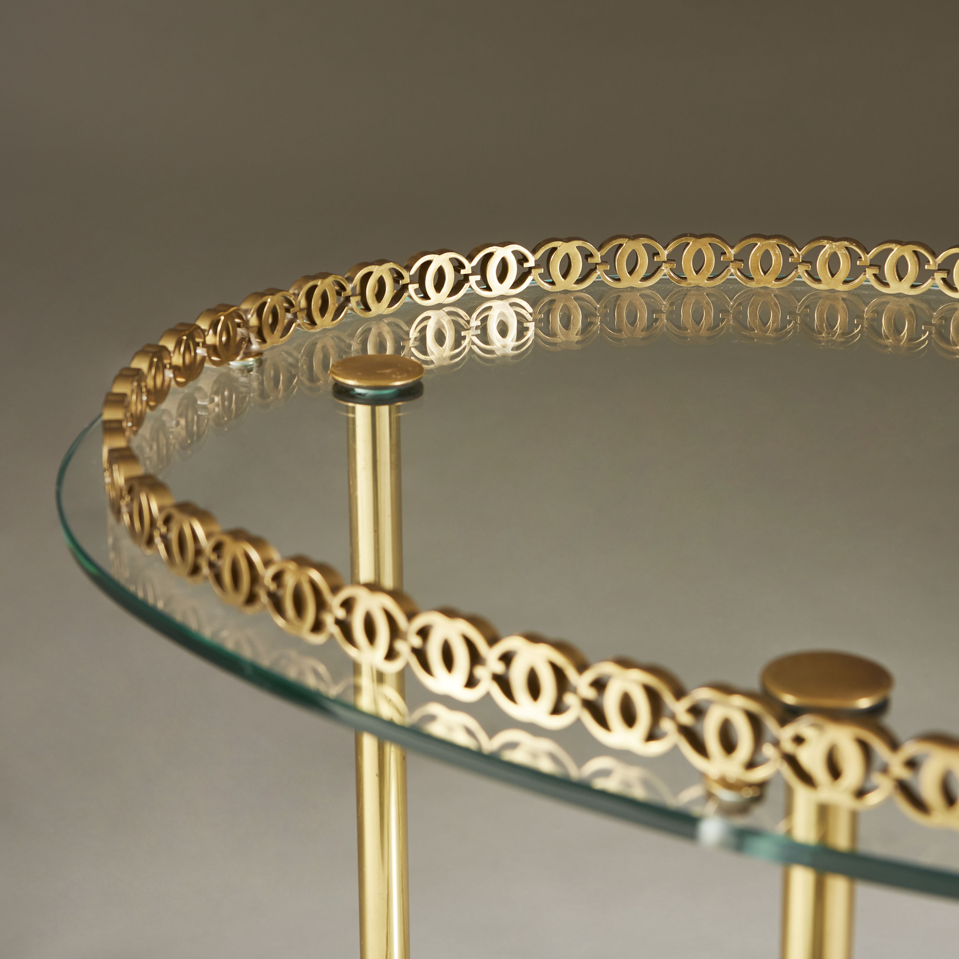 Italian Oval Table 069 V1