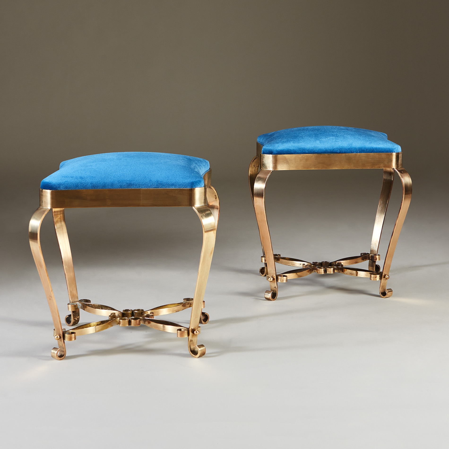 Italian Brass Stool 20210225 Valerie Wade 2 090 V1