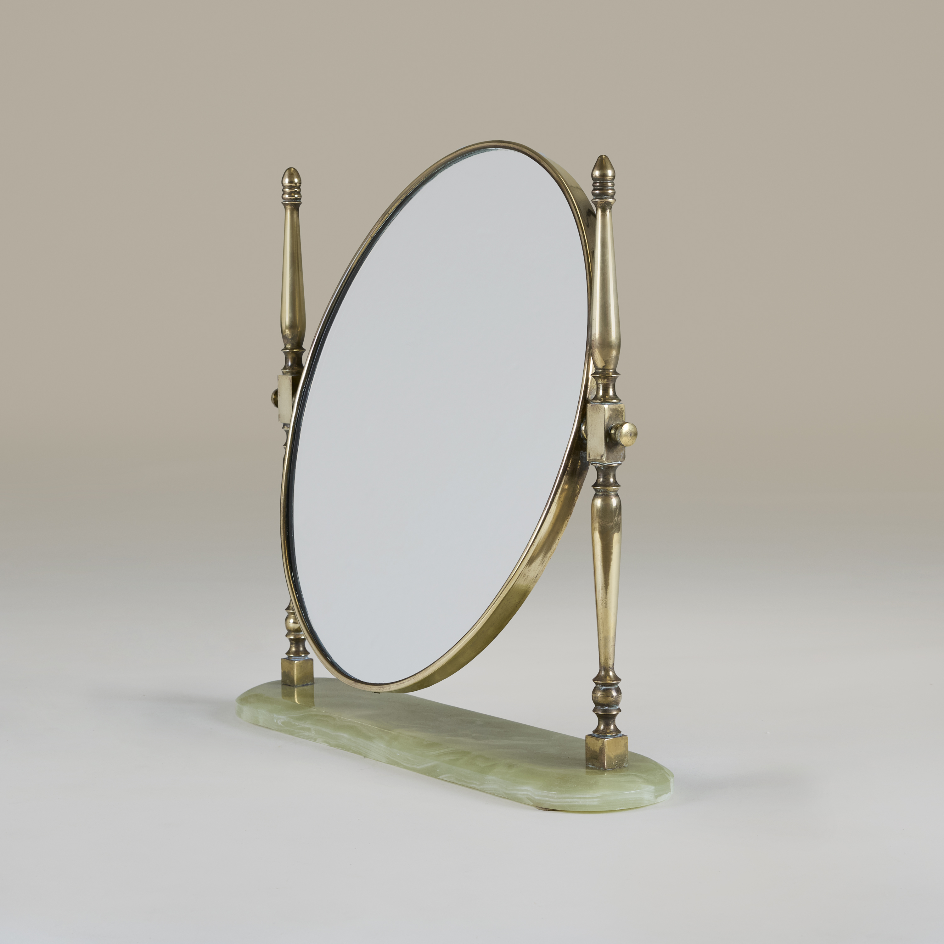 Italian Green Marble Mirror Valerie Wade 22 156 V1