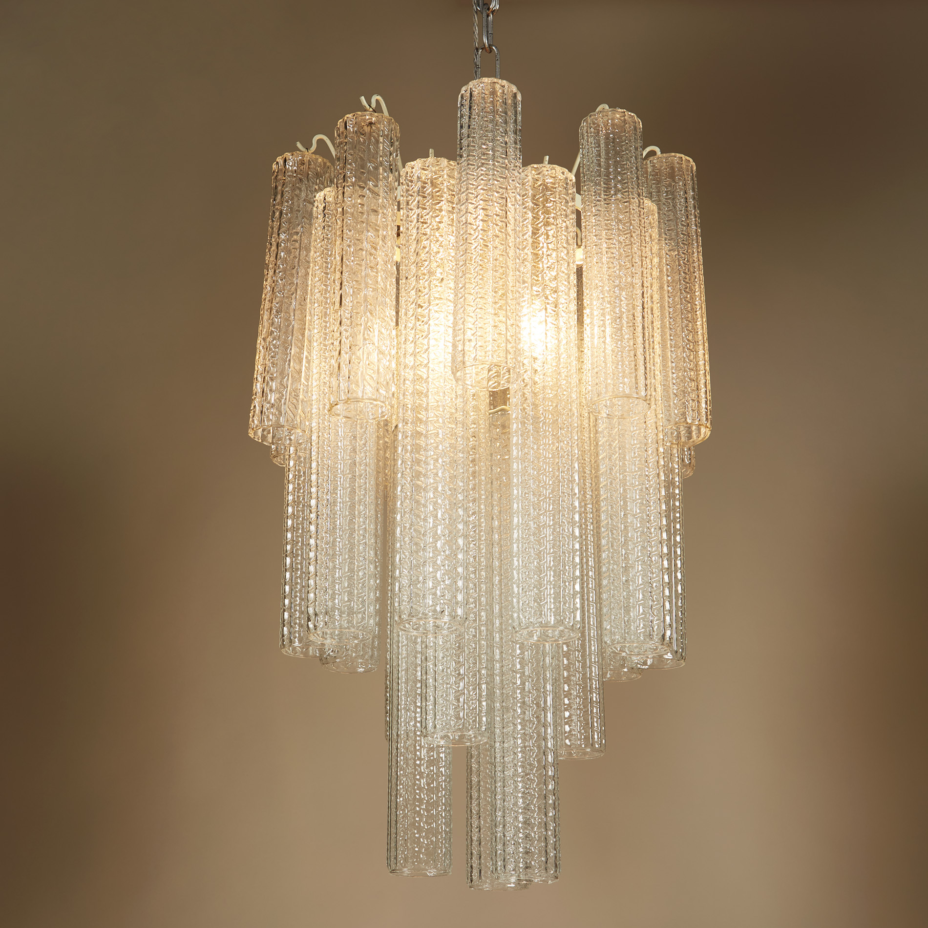 Venini Cylindrical Chandelier Ii 0235 V1