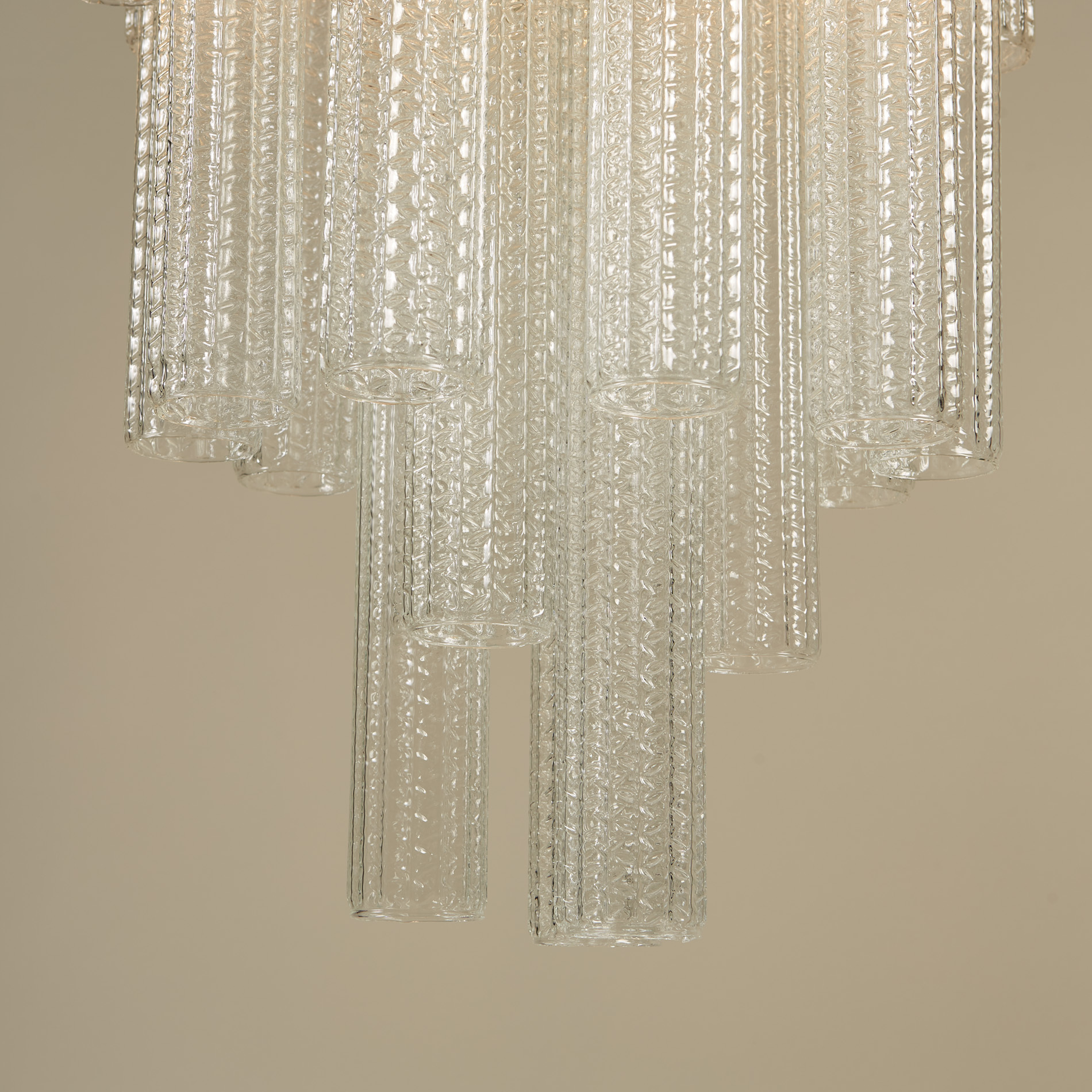 The image for Venini Cylindrical Chandelier Ii 0245 V1