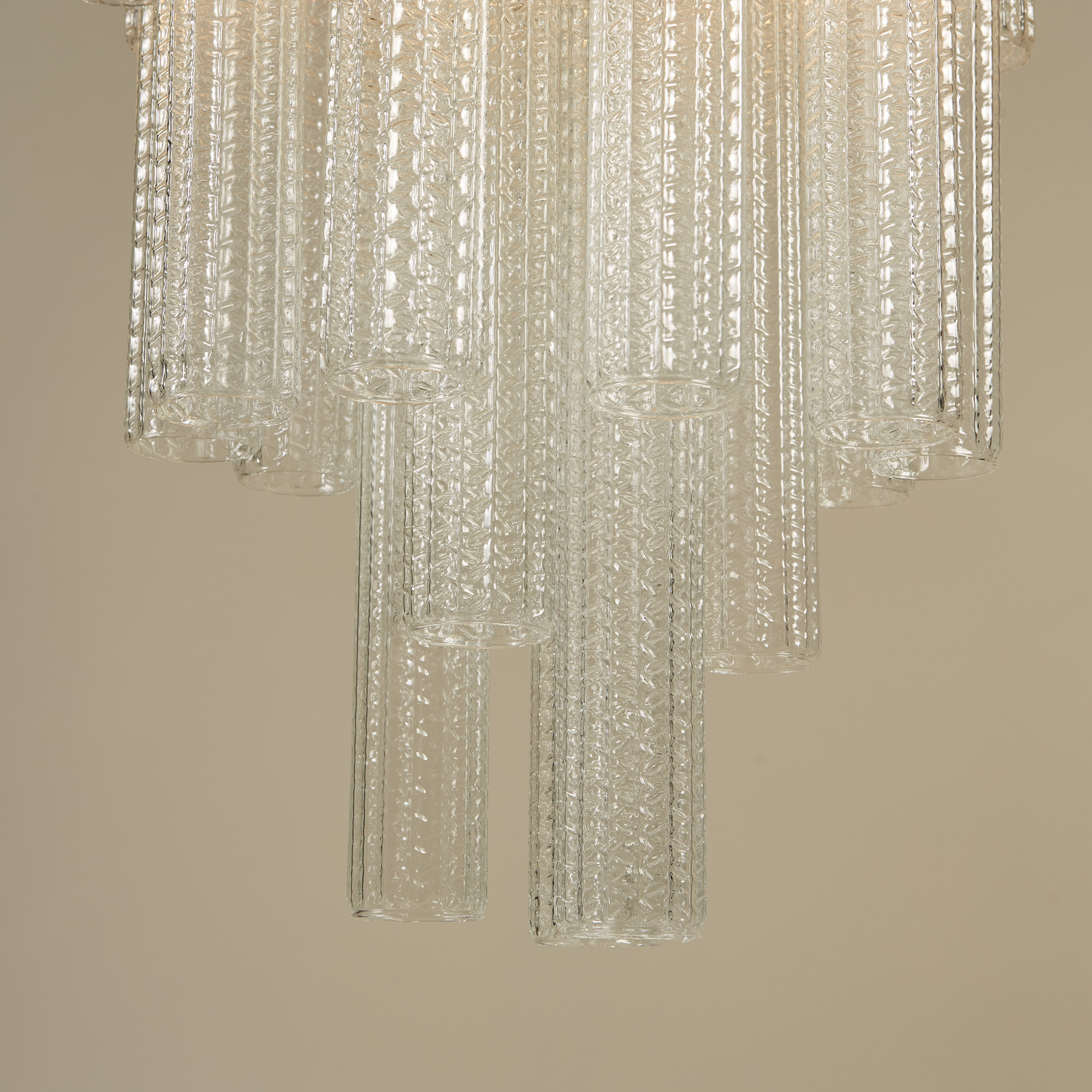 Venini Cylindrical Chandelier Ii 0245 V1