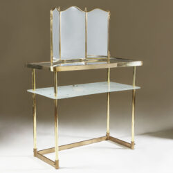 The image for Italian Triple Mirror Dressing Table 0047 V2