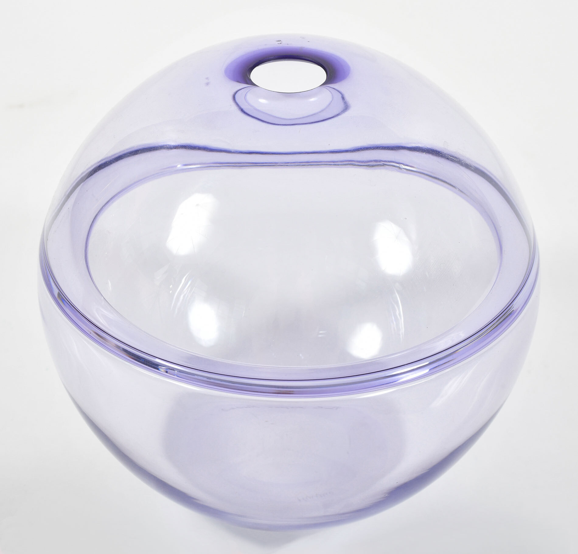 1950S Purple Murano Globe Vase 02