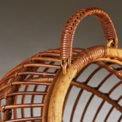 The image for Italian Wicker Magazine Rack 0047