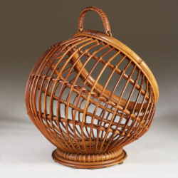 The image for Italian Wicker Magazine Rack 0048