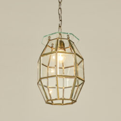 The image for Italian 1960S Brass And Glass Lantern Valerie Wade 23 225 V1