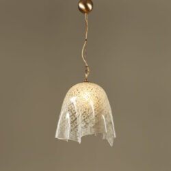 The image for Large White Italian Glass Pendant 235 V1