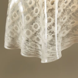 The image for Large White Italian Glass Pendant 239 V1