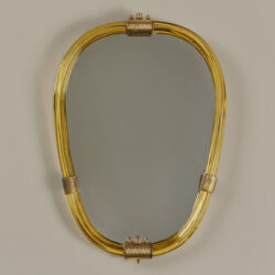 The image for Gold Murano Mirror 19 0097 V1