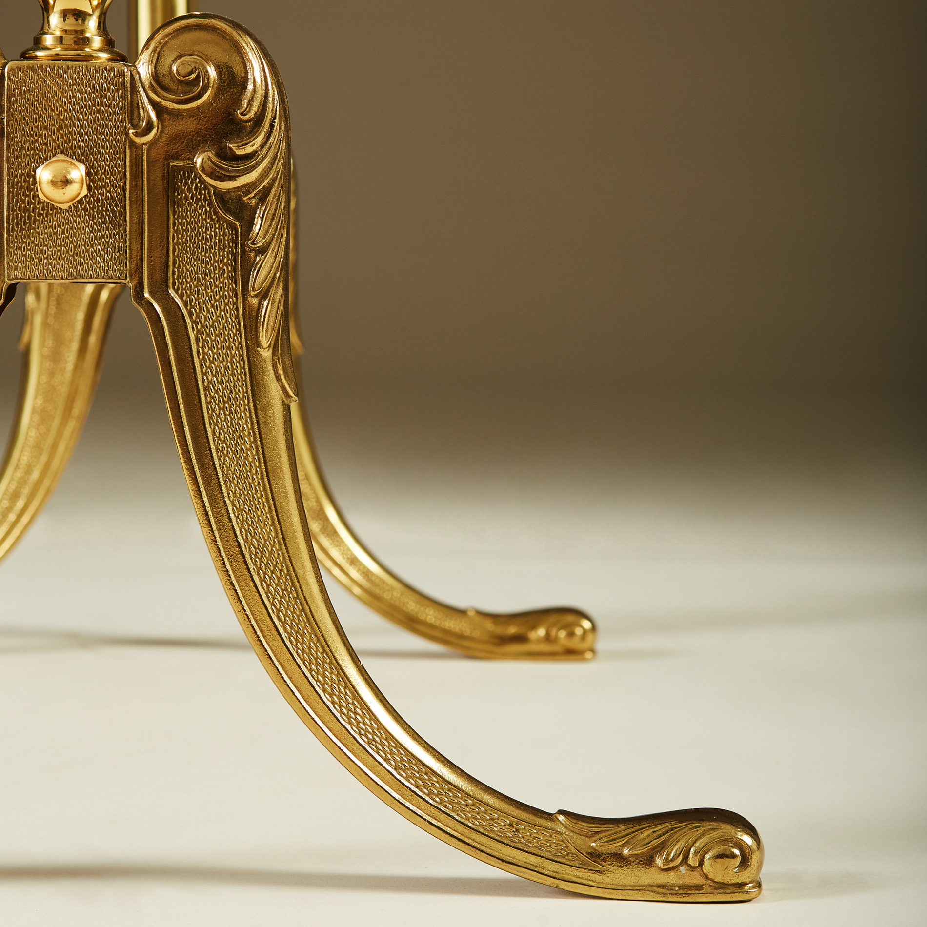 The image for Brass Standing Mirror 274 V1