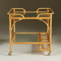 The image for Bamboo Serving Trolley Valerie Wade 0071 V1