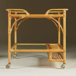 The image for Bamboo Serving Trolley Valerie Wade 0073 V1