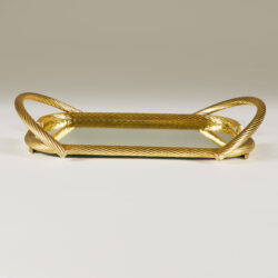 The image for Italian Dimart Gold Tray Valerie Wade 21 037 V1