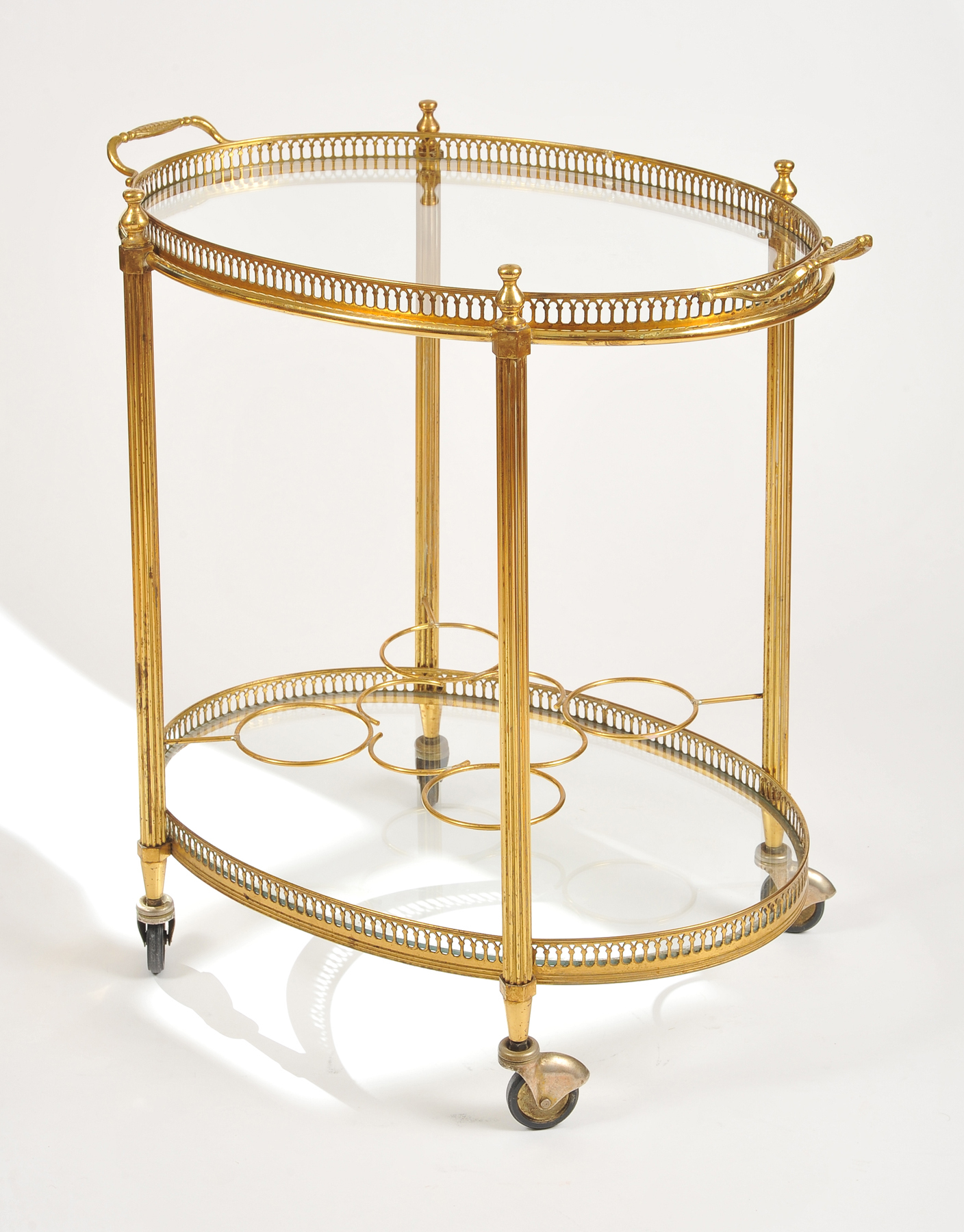 Brass Drinks Trolley 02