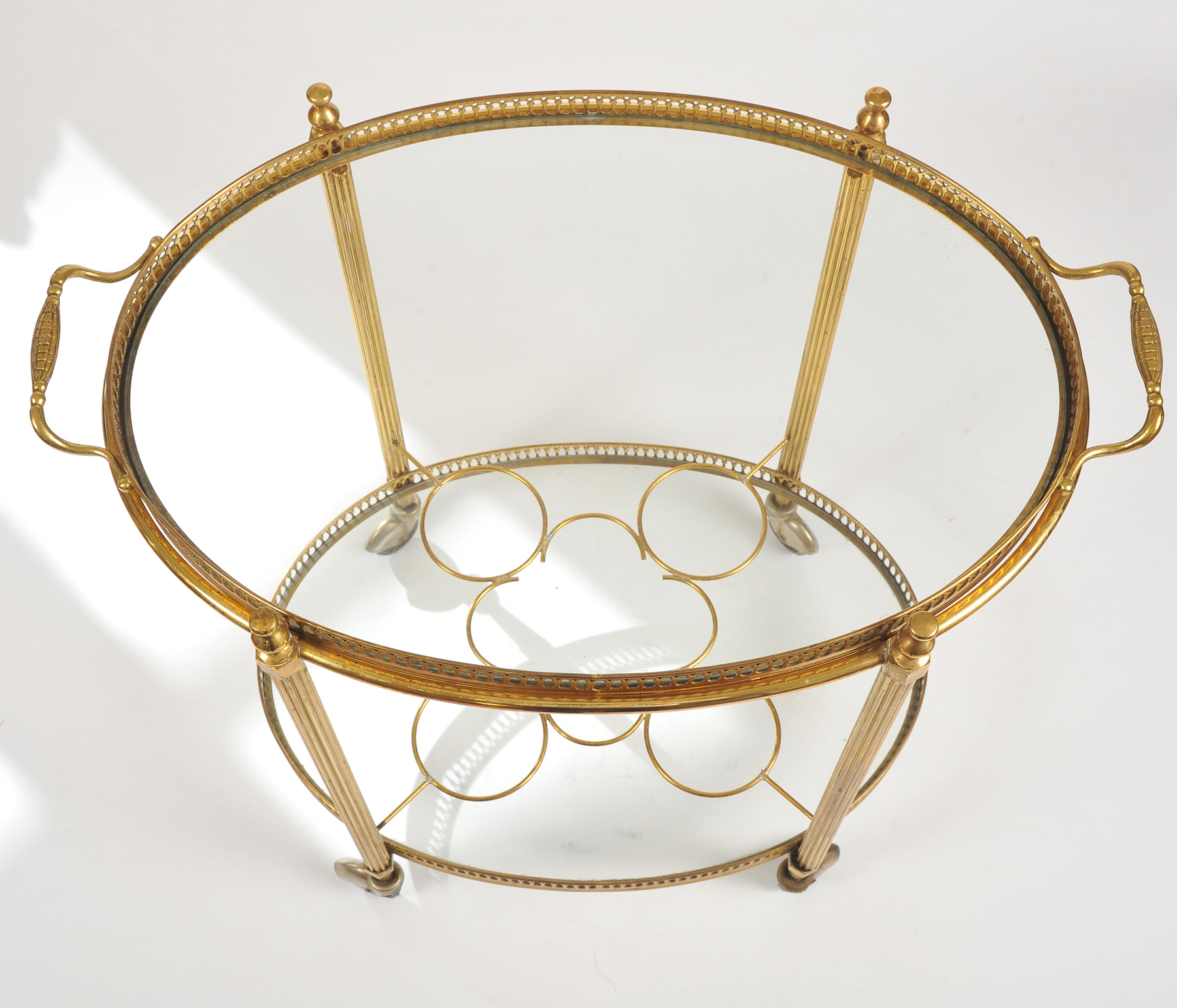 Brass Drinks Trolley 04