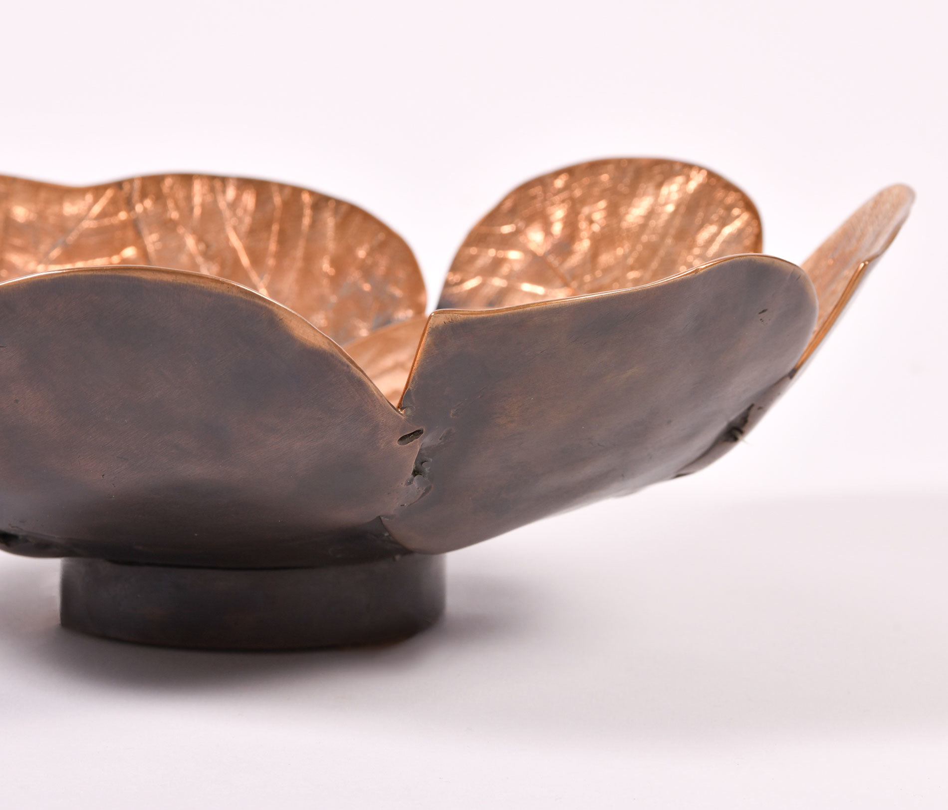 Brass Leaf Bowl 02