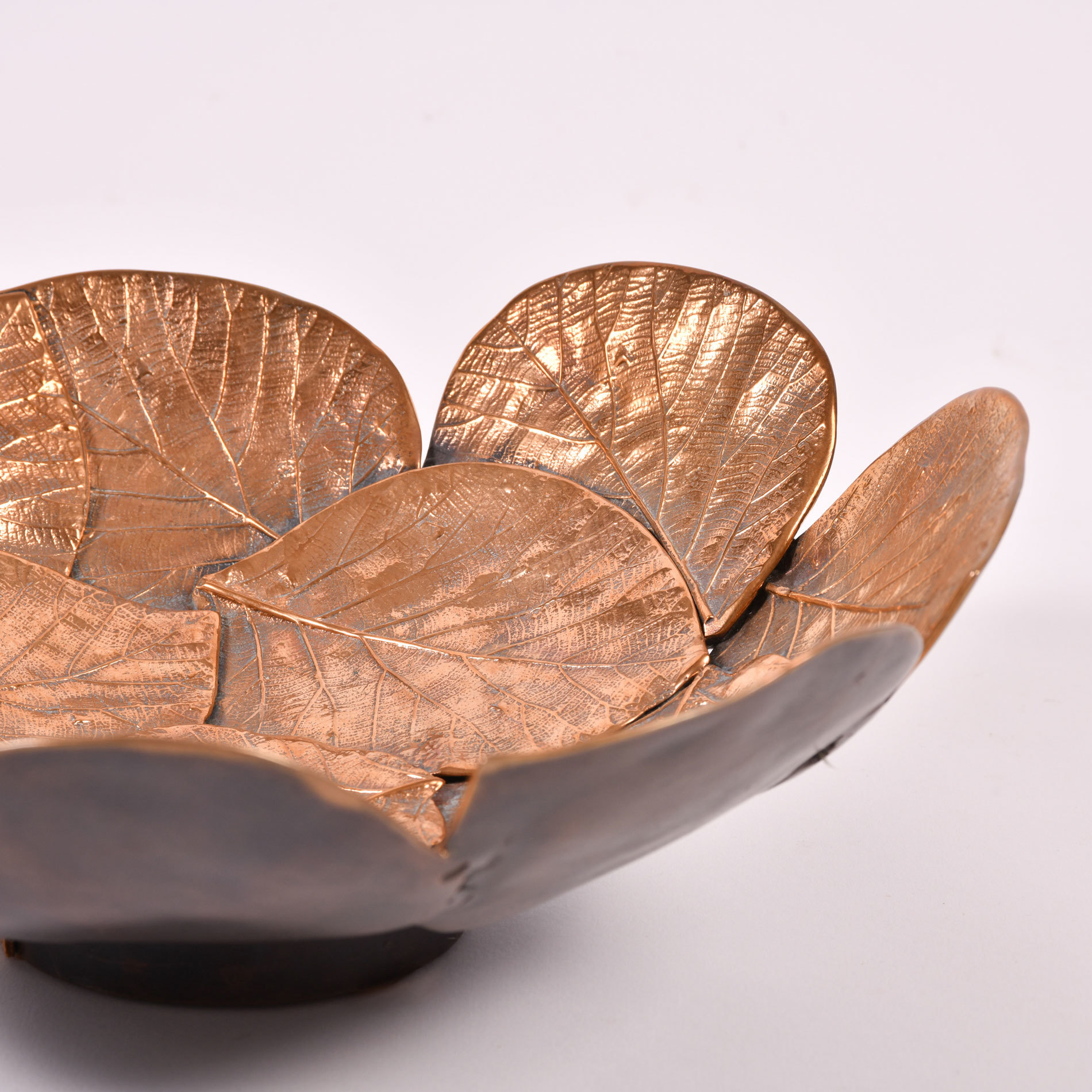 Brass Leaf Bowl 03