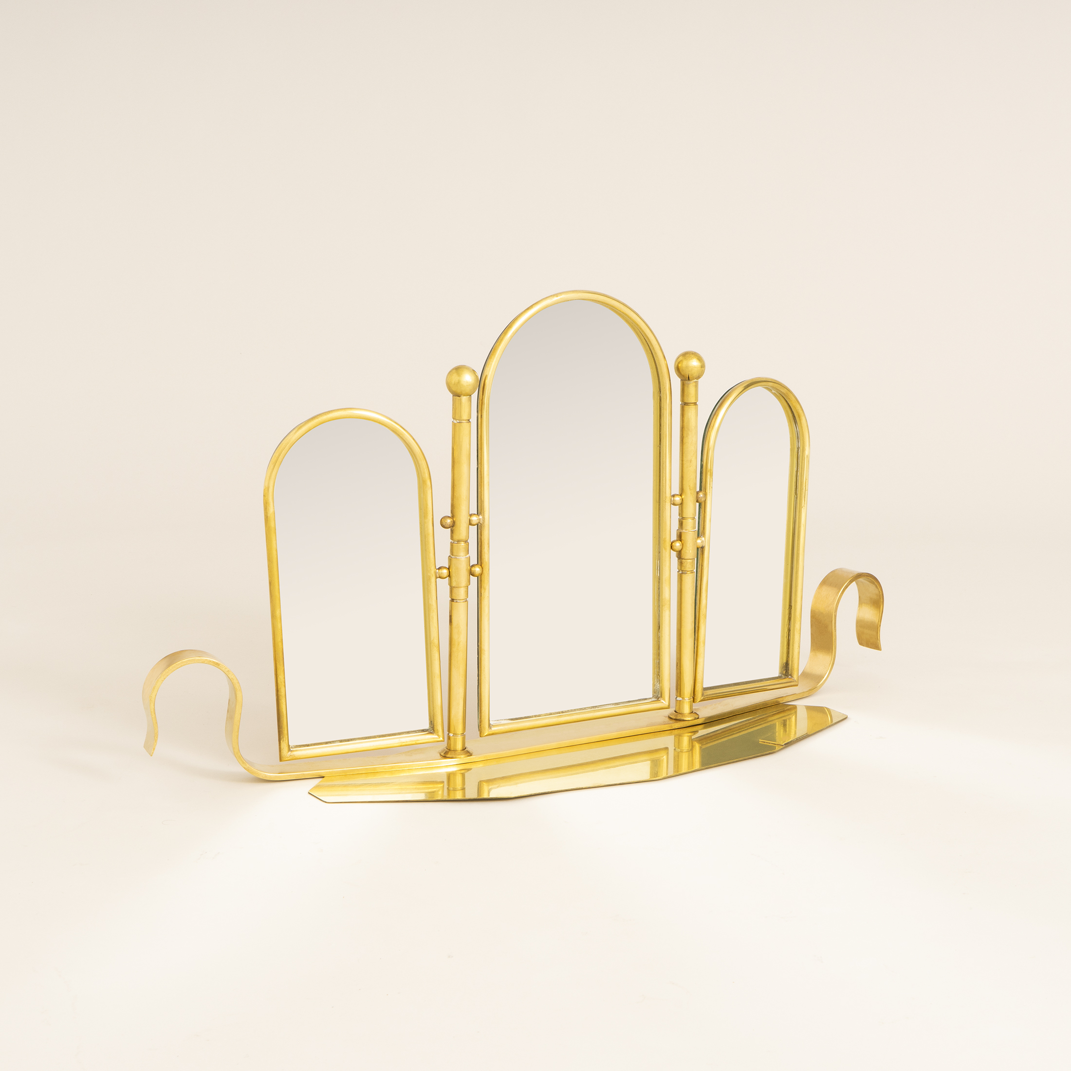 Brass Triple Dt Mirror 0360