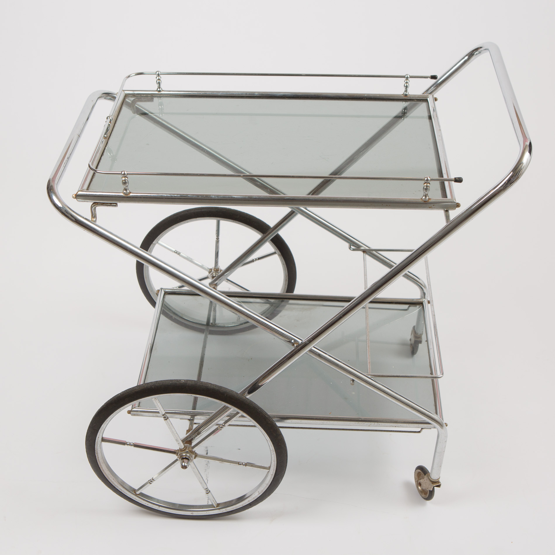 Chrome Drinks Trolley00002