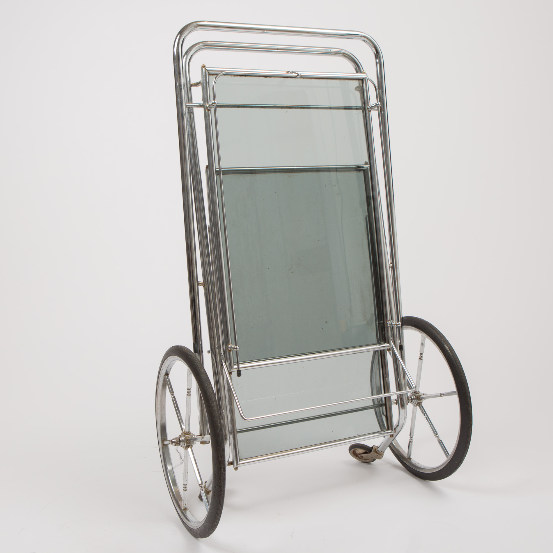 Chrome Drinks Trolley00008