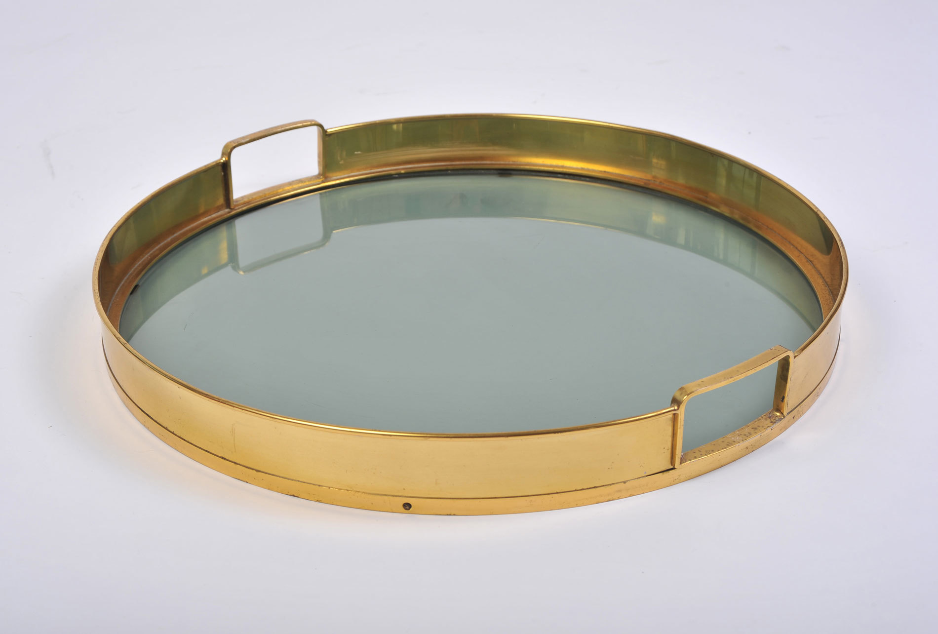 The image for Circular Brass Tray 02
