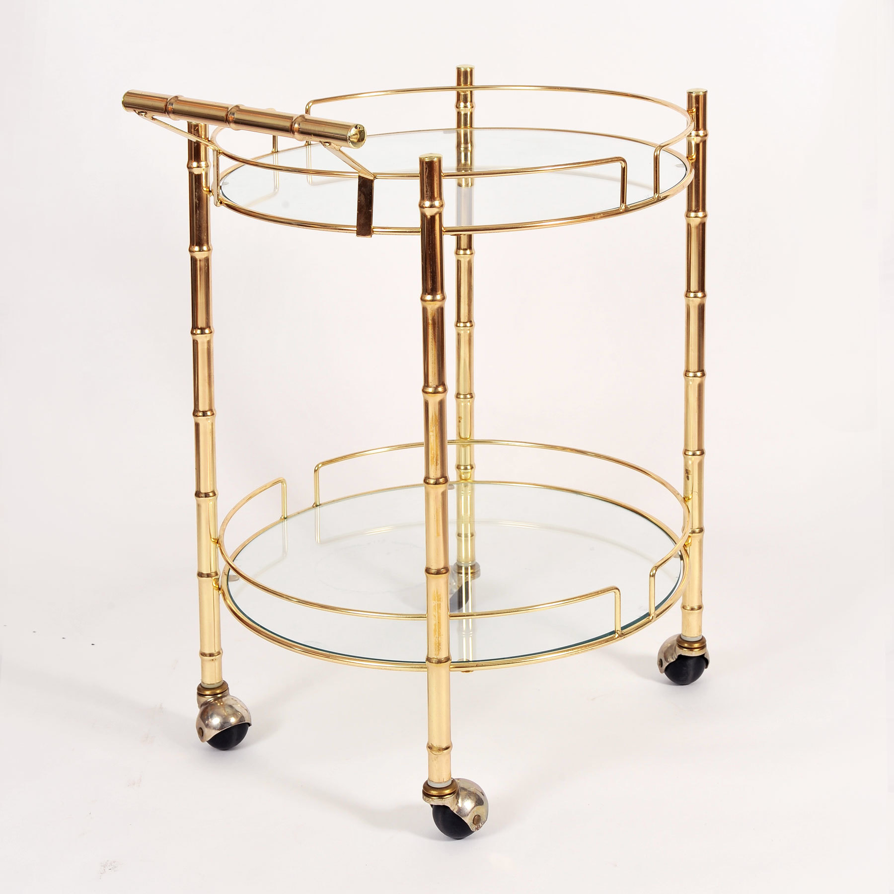 Circular Brass Trolley 03