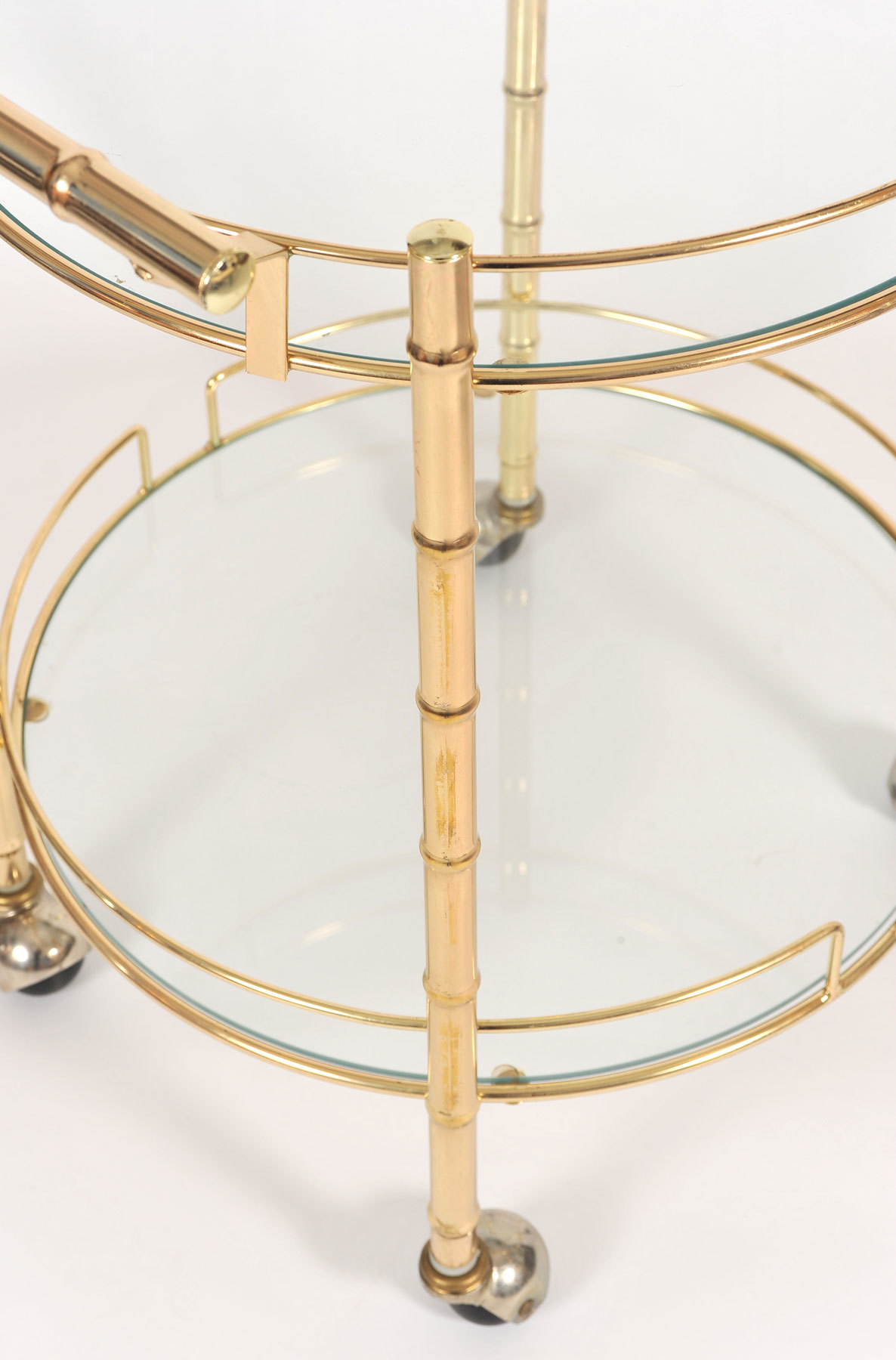 Circular Brass Trolley 04