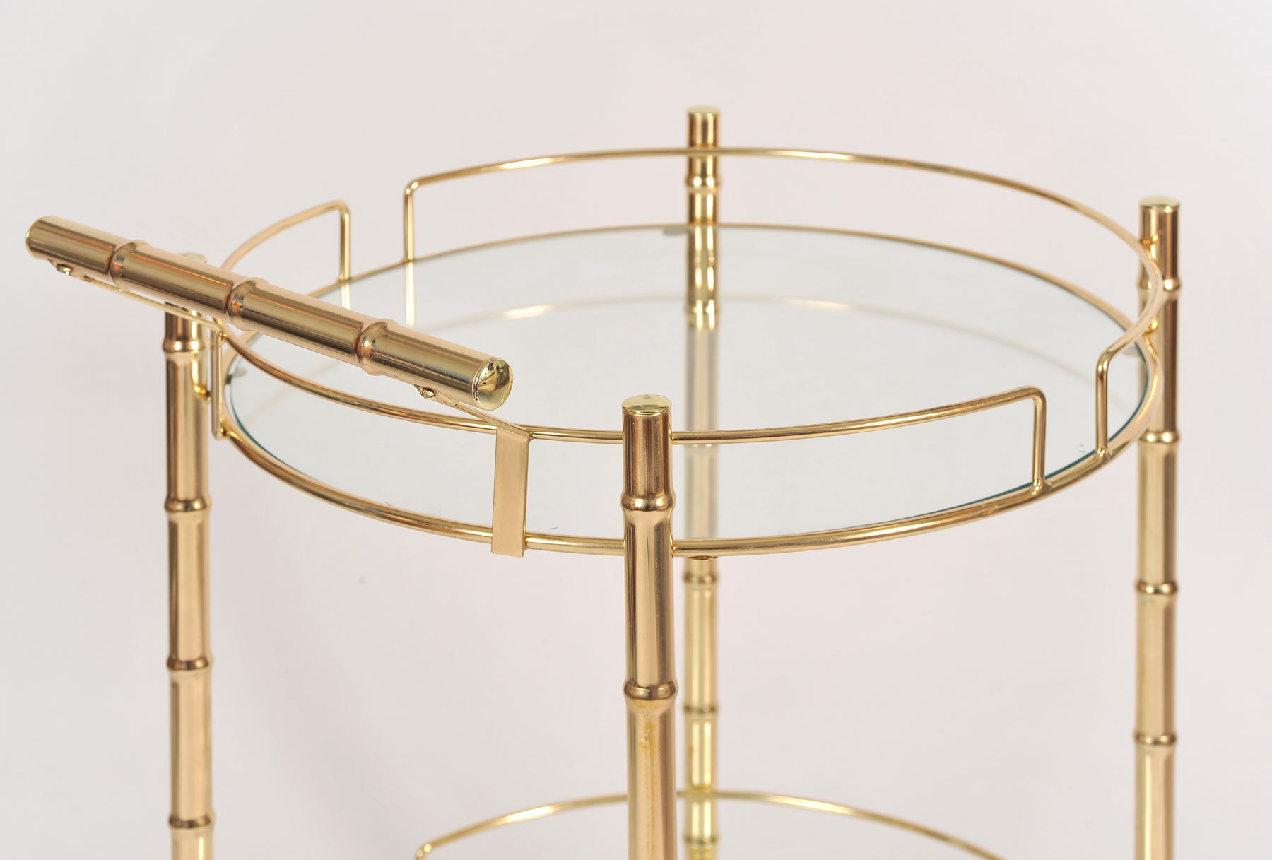 Circular Brass Trolley 05