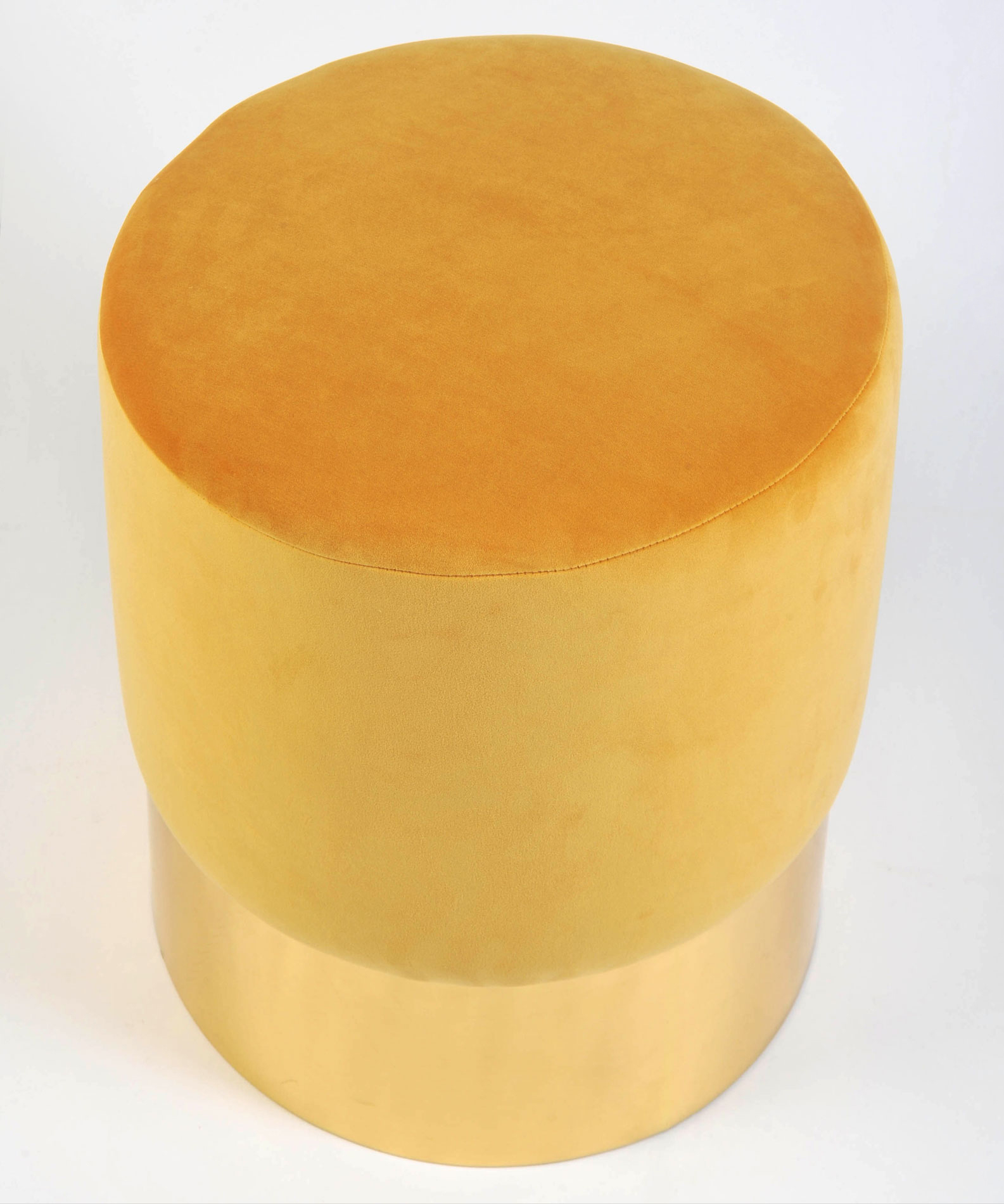 Circular Yellow Stool 02