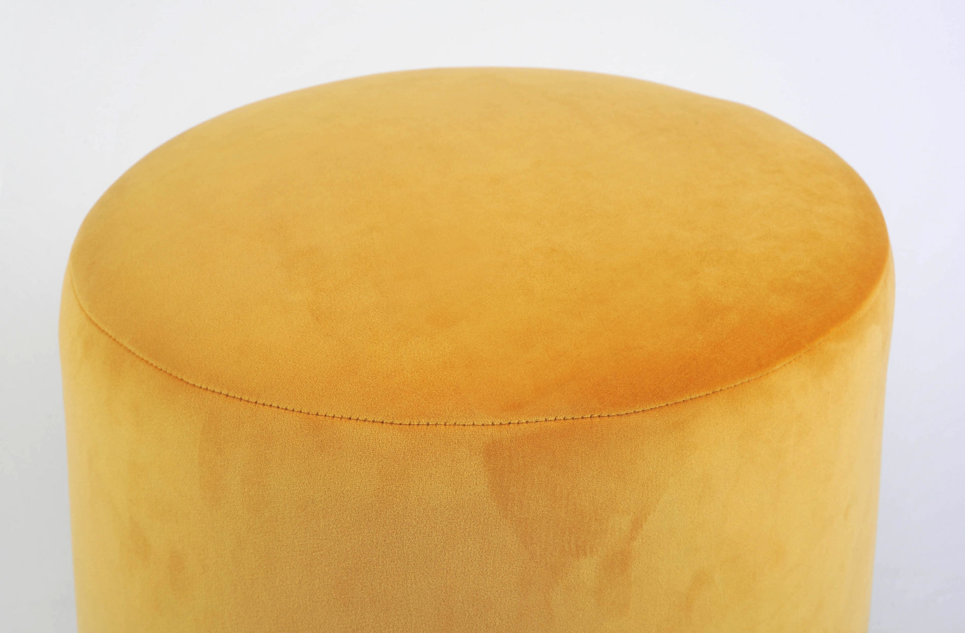 Circular Yellow Stool 03