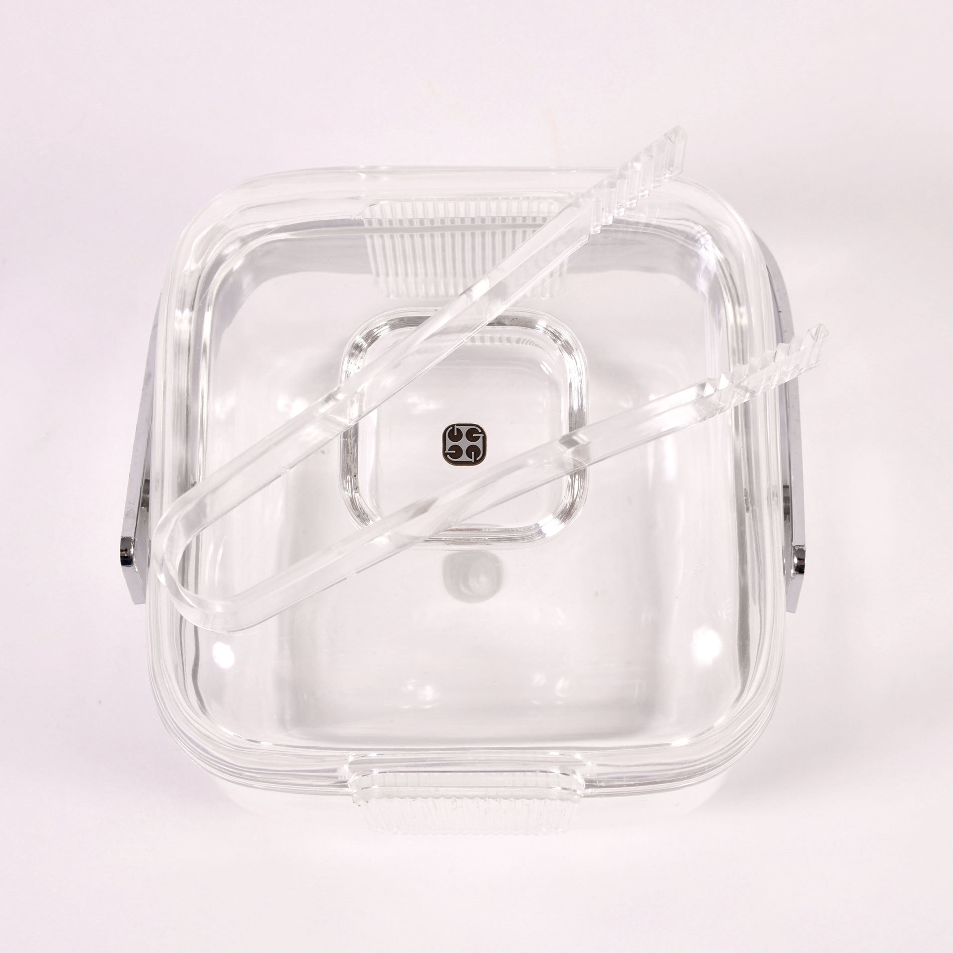 Cube Lucite Ice Bucket 04