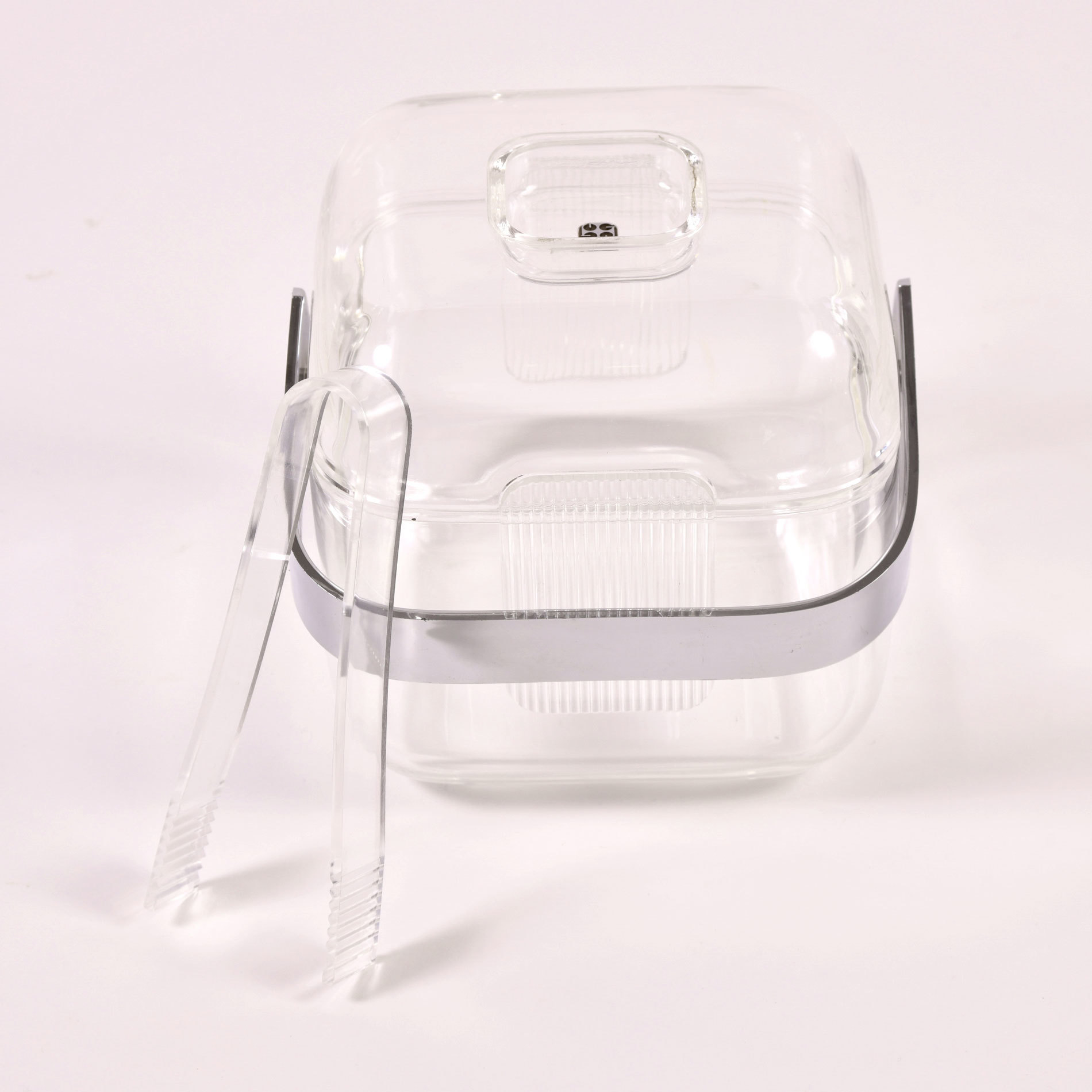 Cube Lucite Ice Bucket 05