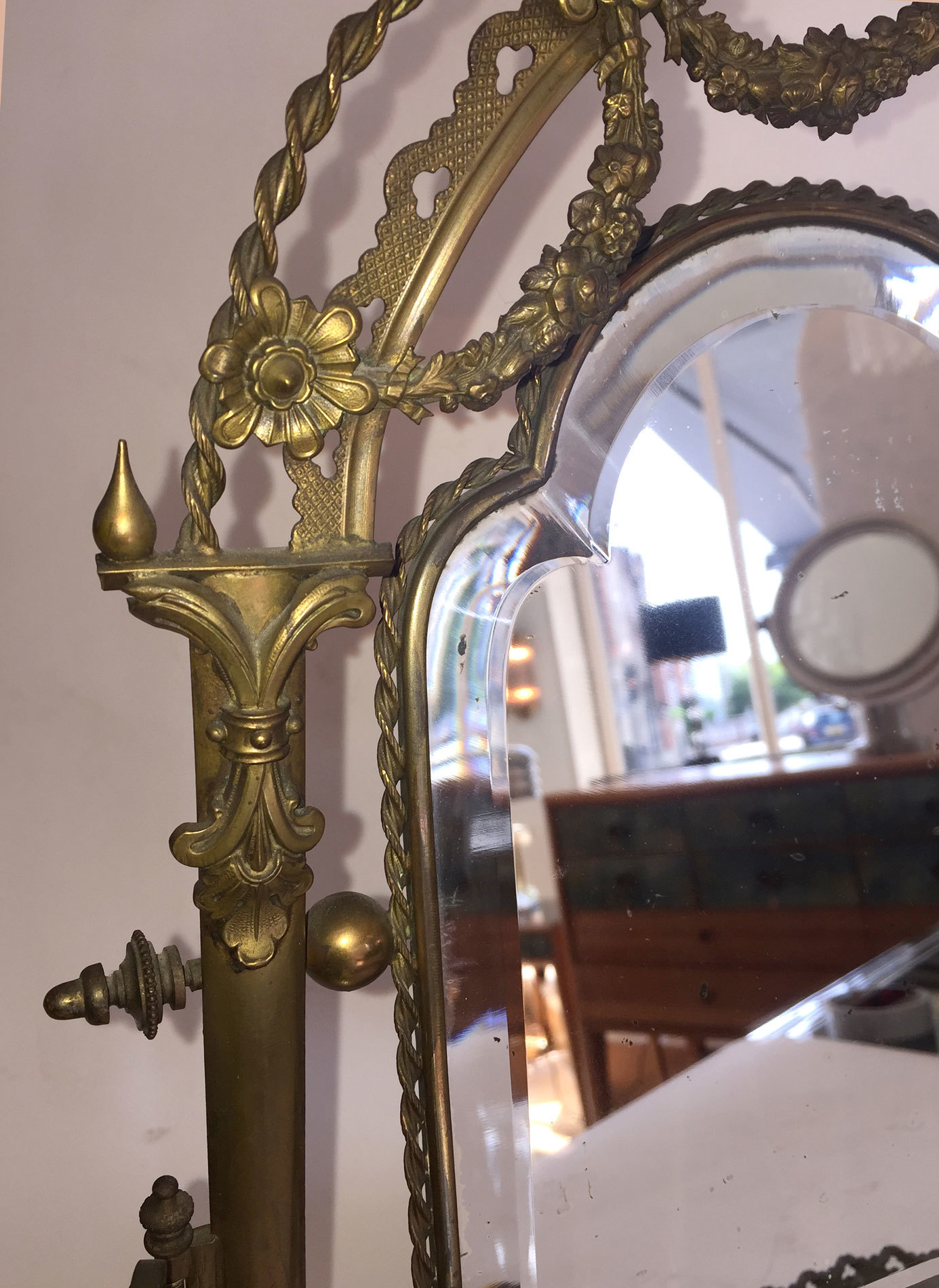 The image for Edwardian Table Mirror 03 Vw