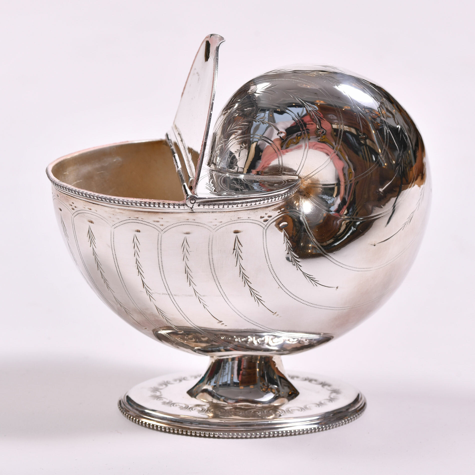 English Silver Plate Cornucopia 03