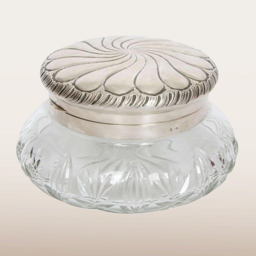 German Cut Glass Bowl 1930S Main