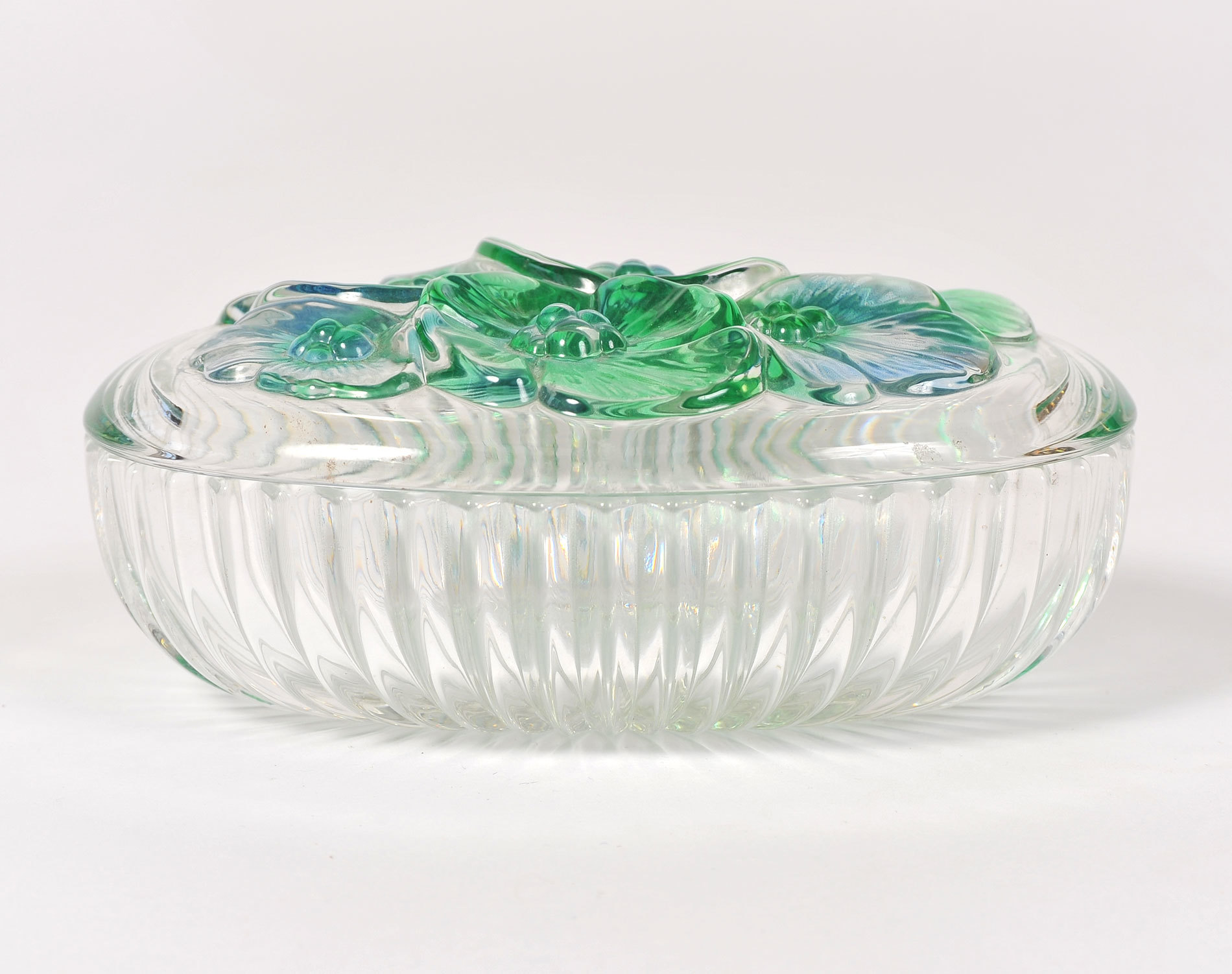 Glass Lidded Bowl 02
