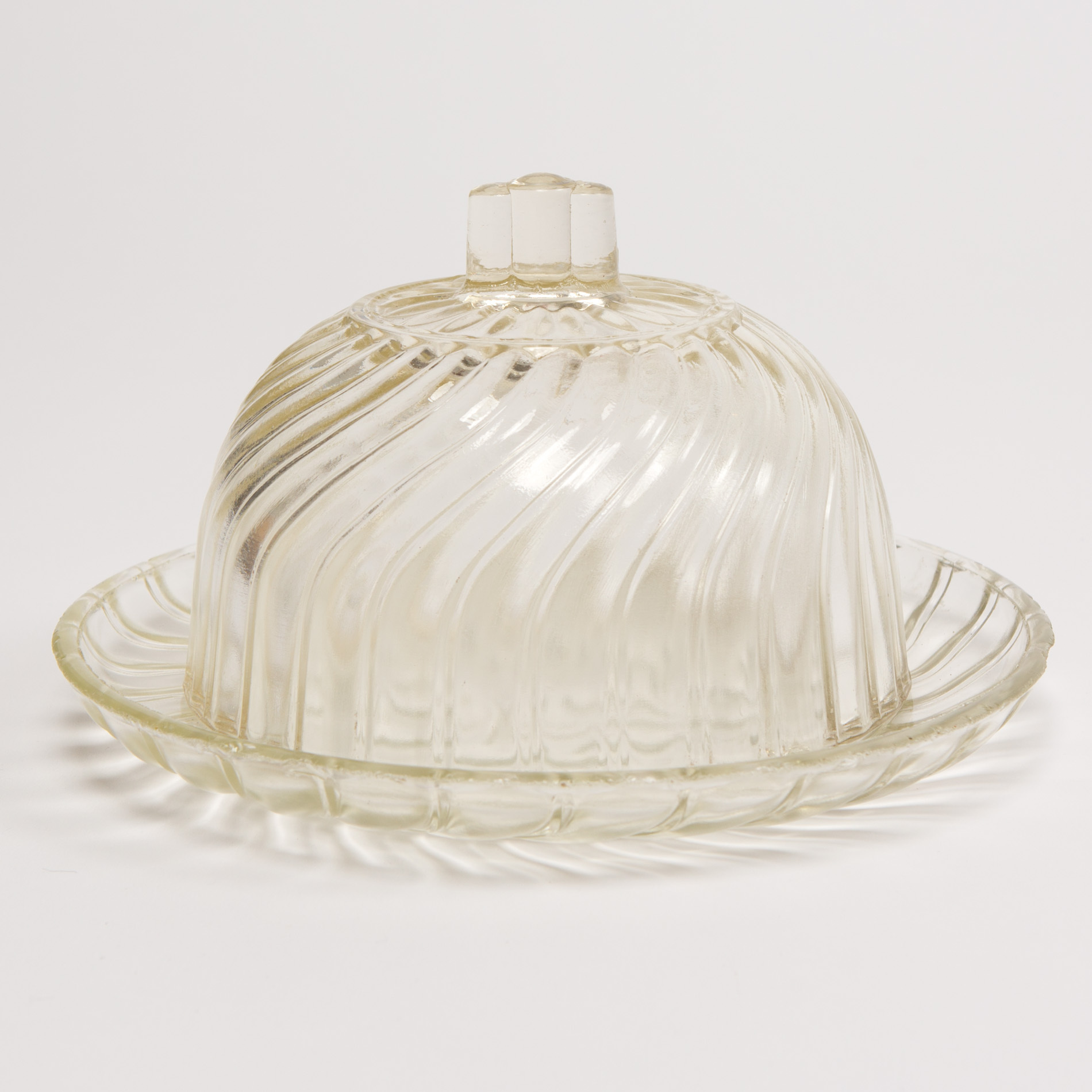 Glass Cheese Dish00001