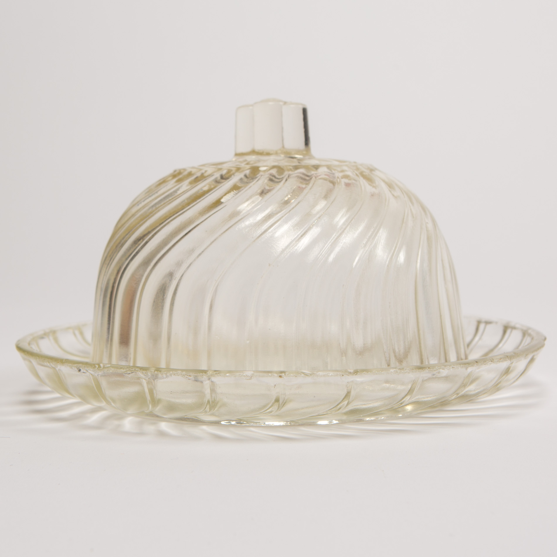 Glass Cheese Dish00005