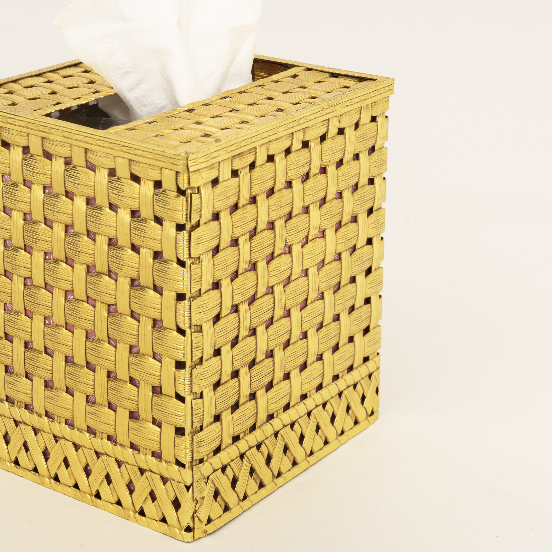 Gold Tissue Box 0330
